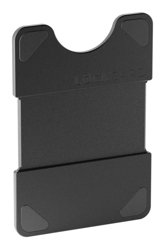 Lockcard cover, rear