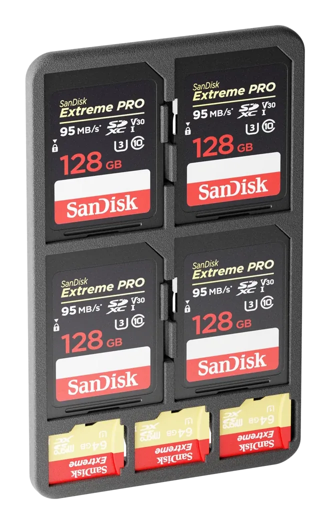 SD card module, filled
